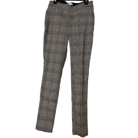 Liz Claiborne Laura Fit Pants 2 | Plaid Skinny Ankle Office Work Business Casual - Picture 2 of 3